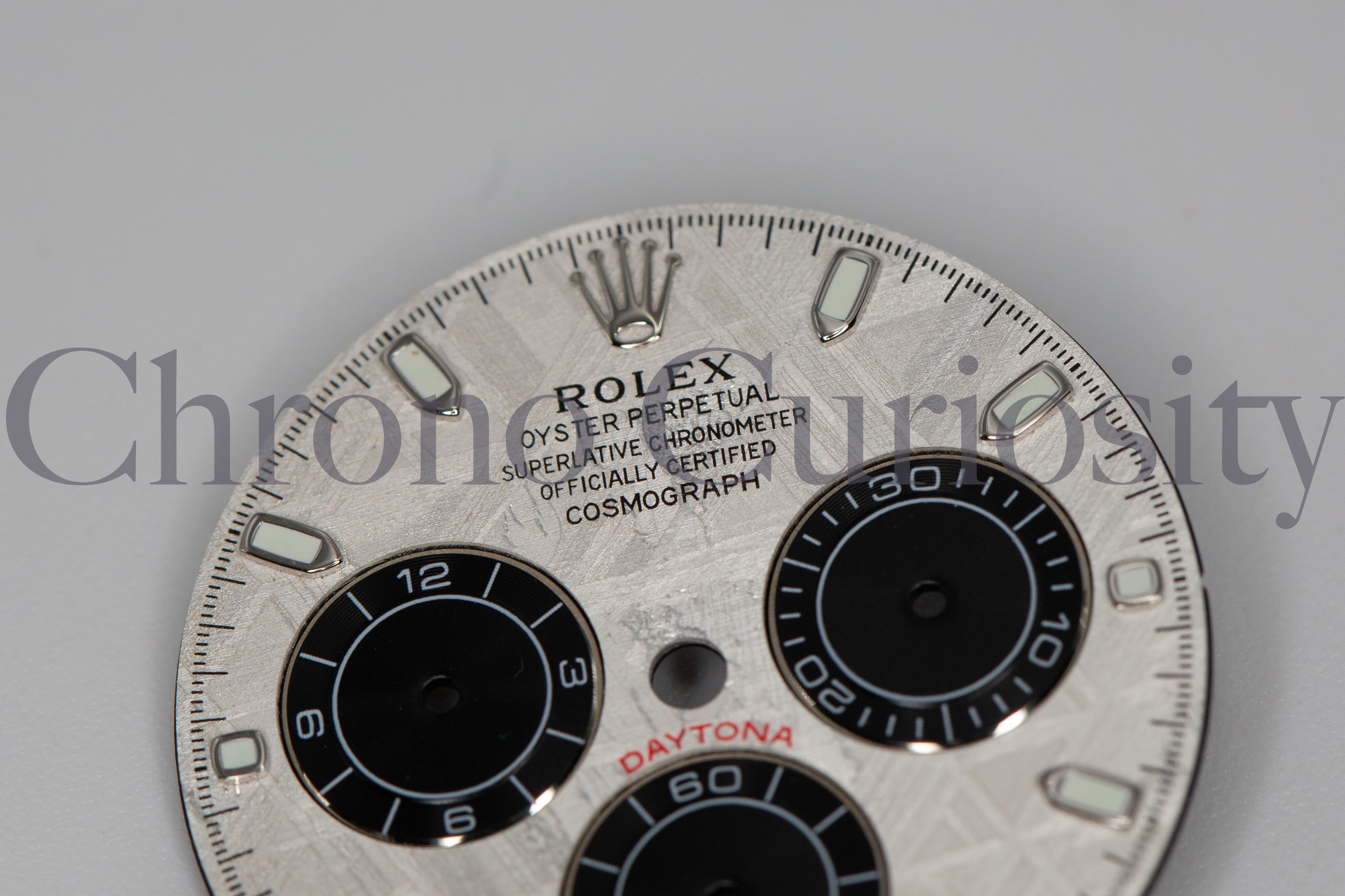Rolex Daytona Meteorite Dial - Genuine Gibeon Meteorite, 18K White Gold Markers (4130) - Image 2