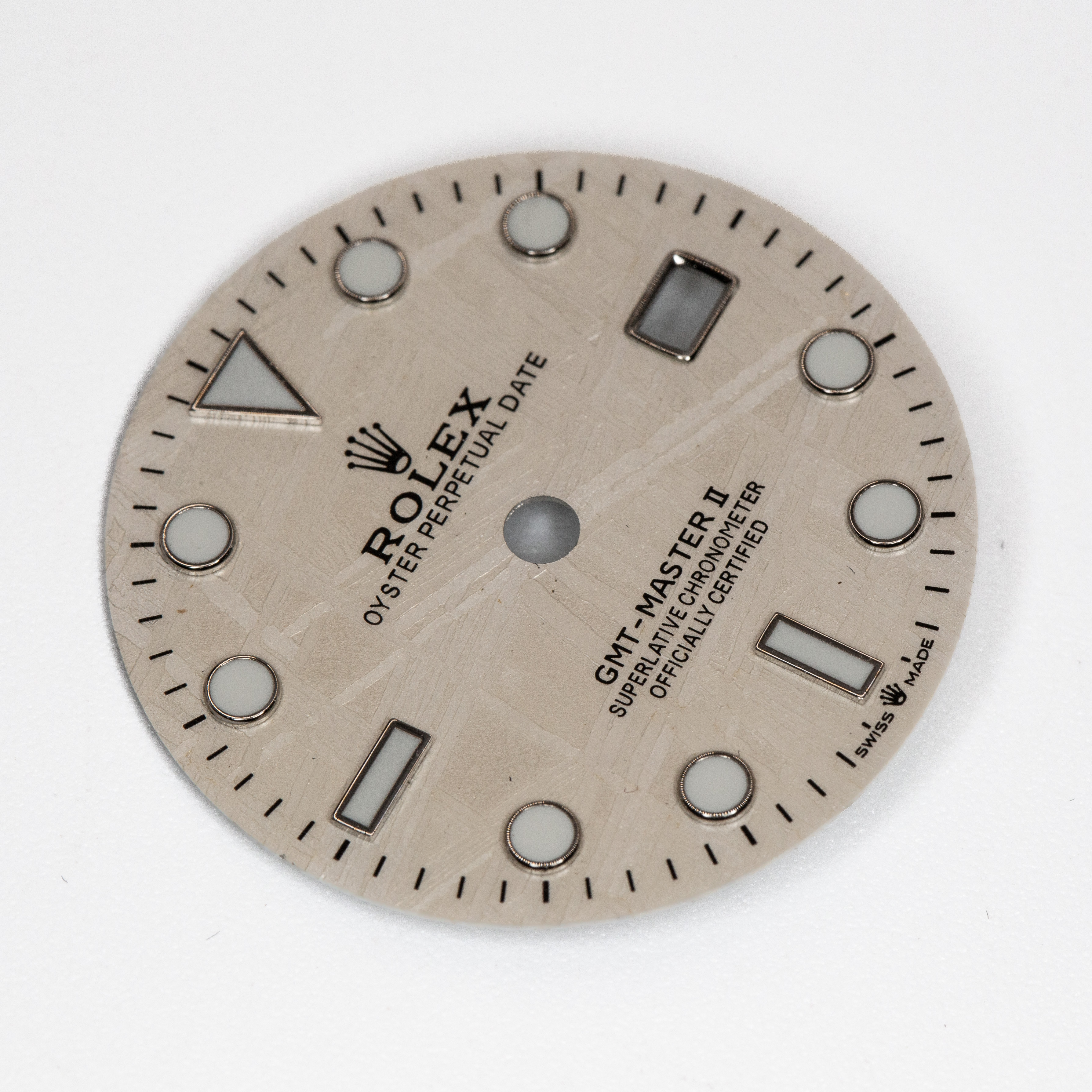 Rolex GMT-Master II Meteorite Dial - Natural Space Rock, White Gold Markers, Blue Chromalight - Image 2